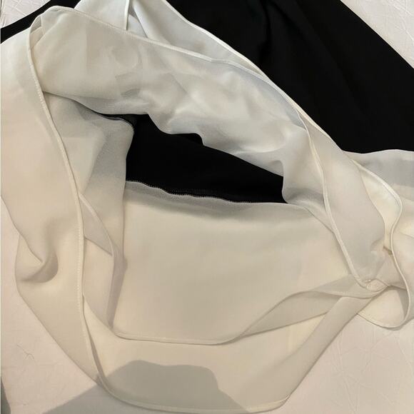 BCBGMaxAzria Sheer Black & White BalletCore Party Event Dress NWT Size XS - Picture 8 of 14